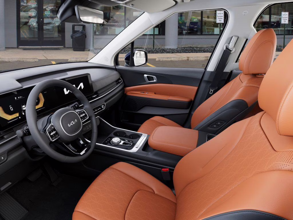 2026 Deep Chroma Blue Kia Carnival Hybrid EX FWD Van