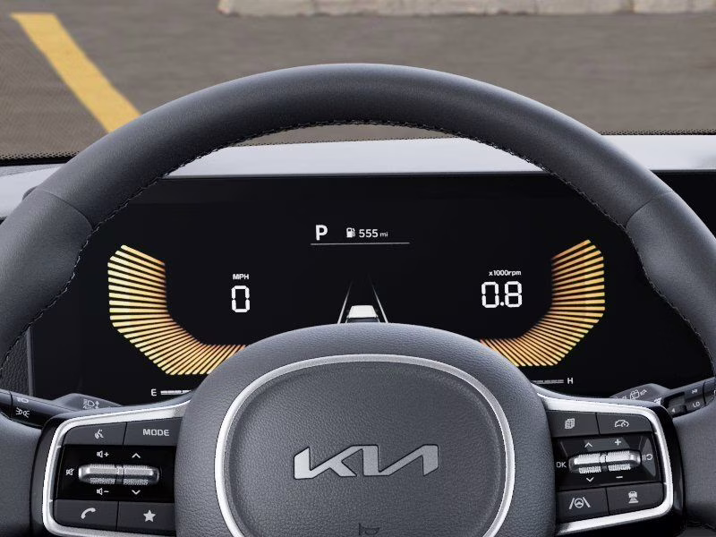 2026 Deep Chroma Blue Kia Carnival Hybrid EX FWD Van