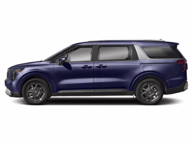 2026 Blue Kia Carnival Hybrid EX FWD Van