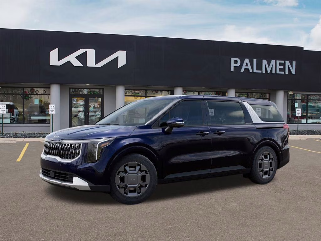 2026 Deep Chroma Blue Kia Carnival Hybrid EX FWD Van