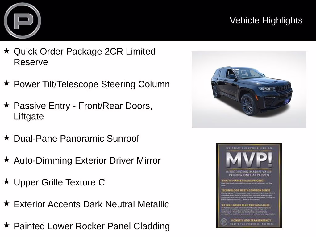 2026 Diamond Black Crystal Pearlcoat Jeep Grand Cherokee Limited 4X4 SUV