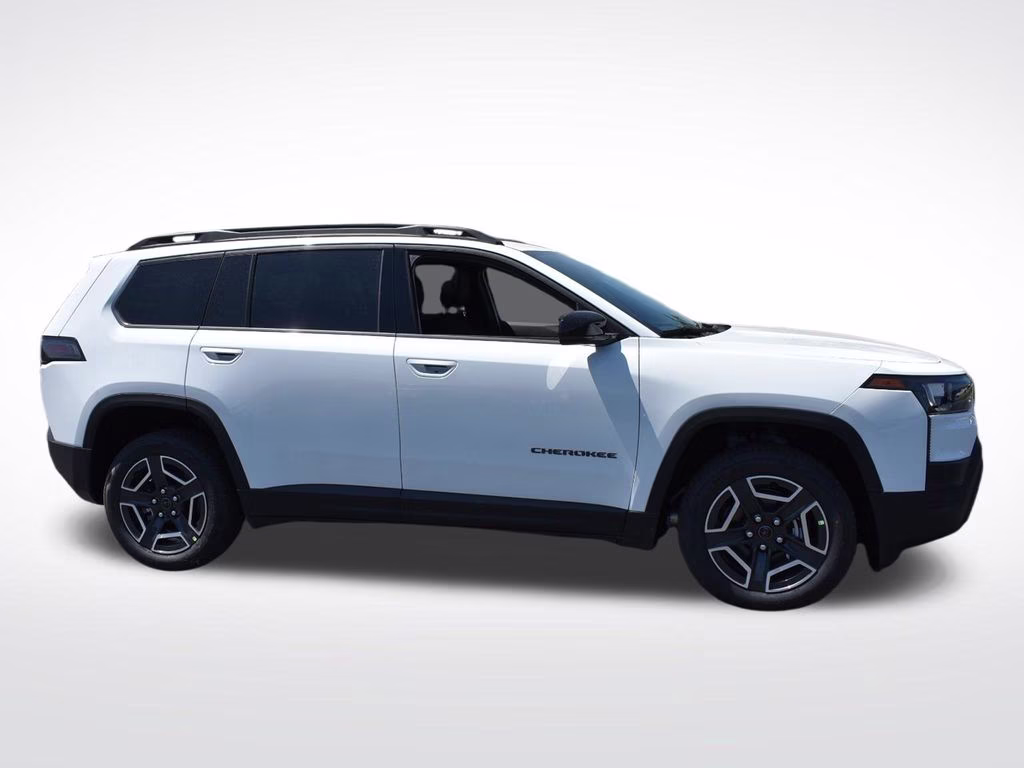 2026 Bright White Clearcoat Jeep Cherokee Limited 4X4 SUV