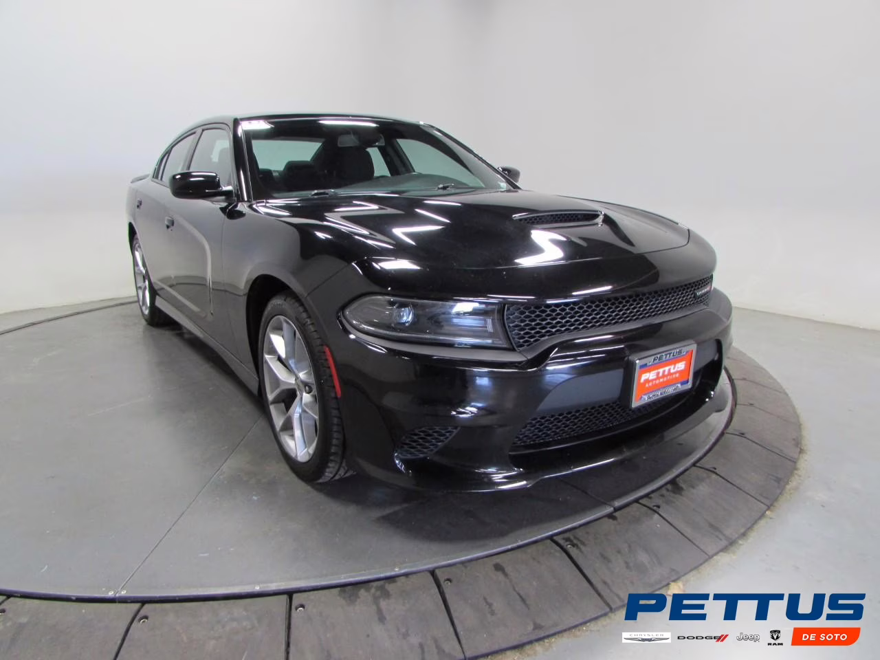 2023 Pitch Black Clearcoat Dodge Charger GT RWD Sedan