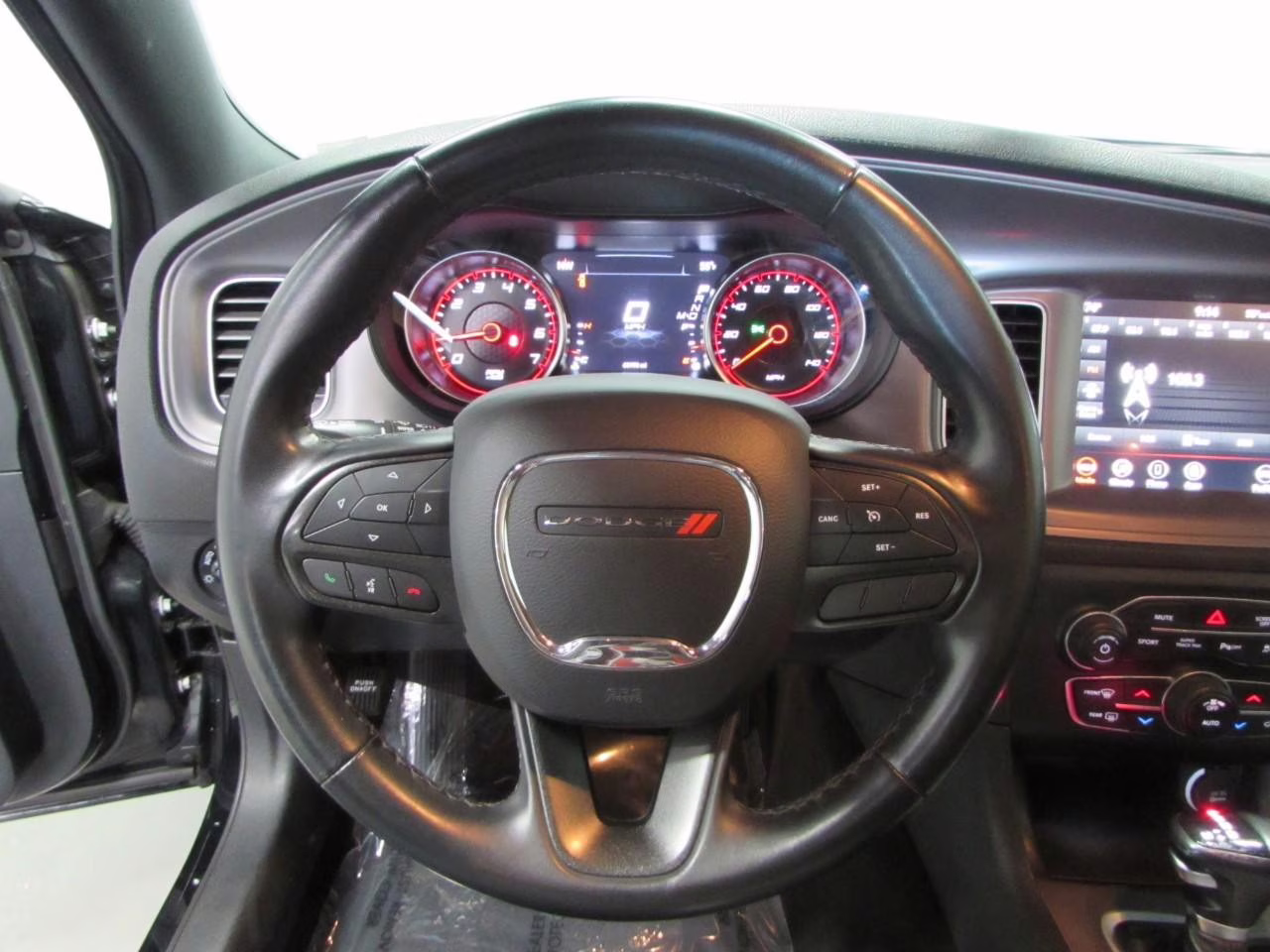 2023 Pitch Black Clearcoat Dodge Charger GT RWD Sedan