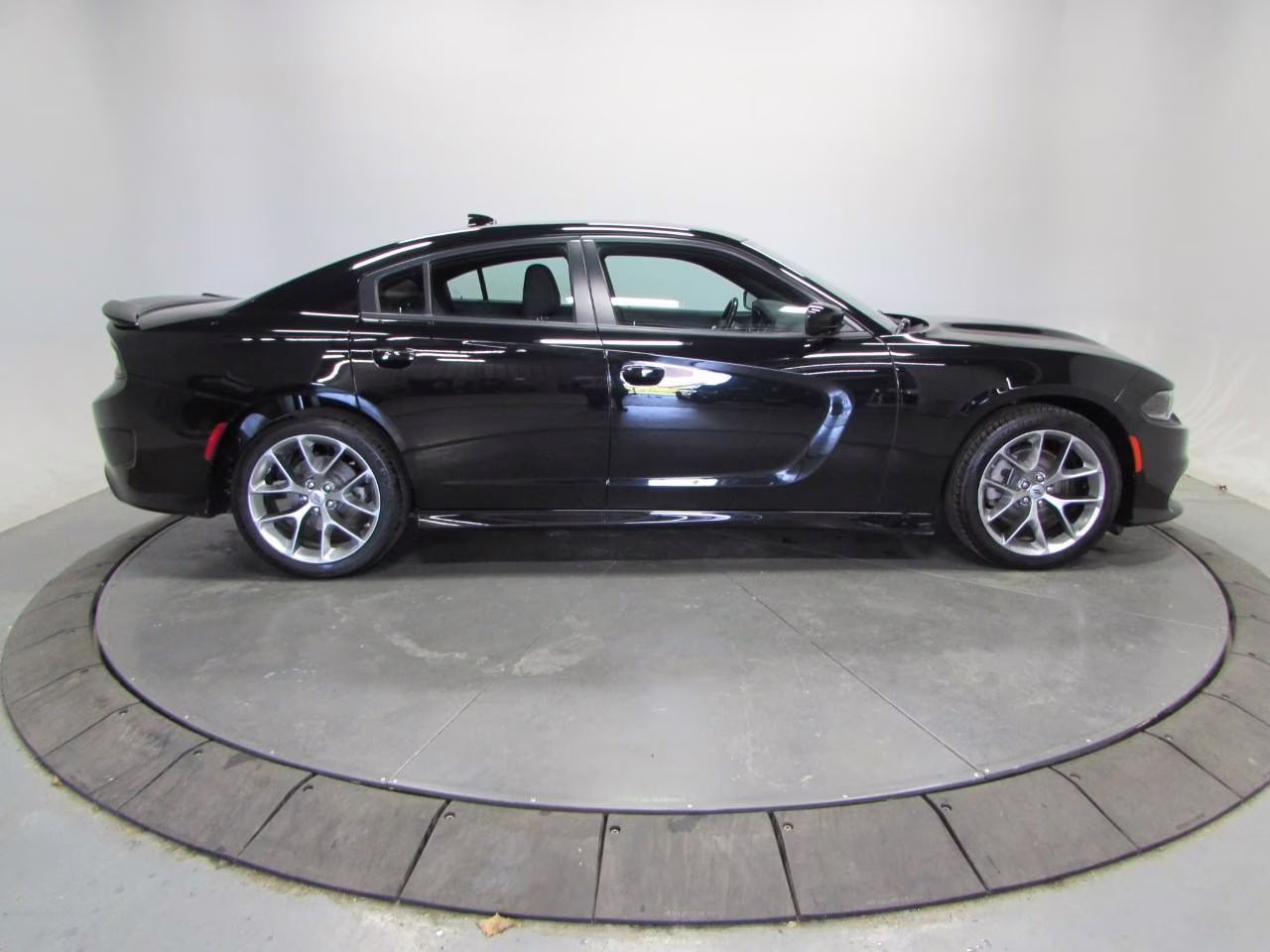 2023 Pitch Black Clearcoat Dodge Charger GT RWD Sedan