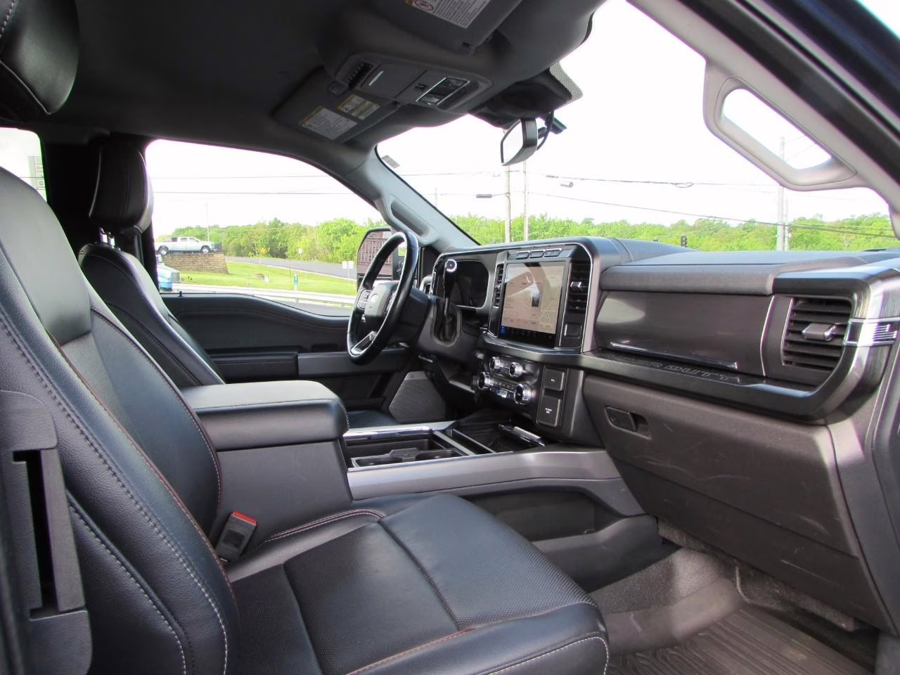 2024 Antimatter Blue Metallic Ford Super Duty F-350 SRW 4WD SuperCab Box 4X4 Truck