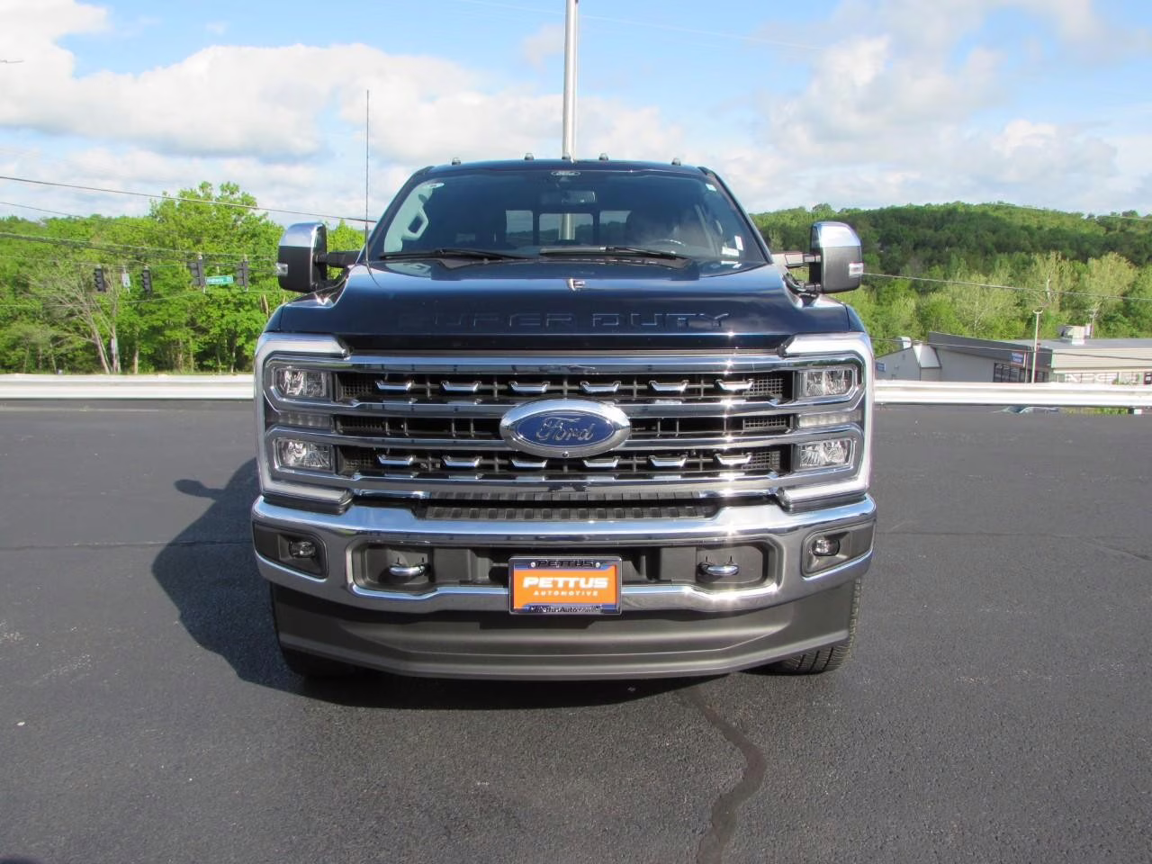 2024 Antimatter Blue Metallic Ford Super Duty F-350 SRW 4WD SuperCab Box 4X4 Truck