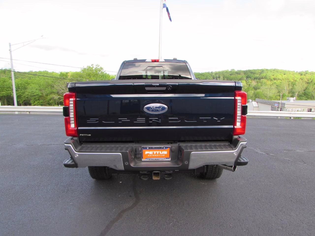 2024 Antimatter Blue Metallic Ford Super Duty F-350 SRW 4WD SuperCab Box 4X4 Truck