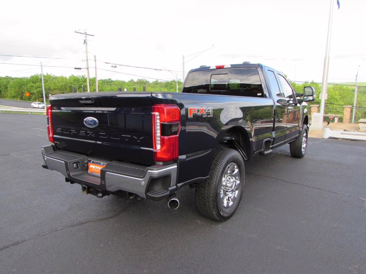 2024 Antimatter Blue Metallic Ford Super Duty F-350 SRW 4WD SuperCab Box 4X4 Truck