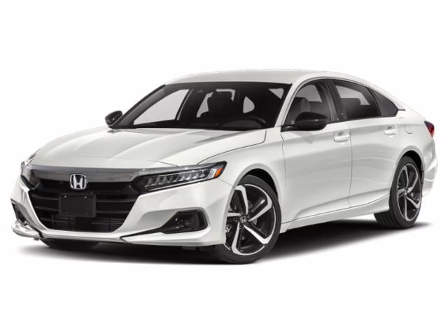 2022 WHITE Honda Accord Sedan Sport FWD Sedan