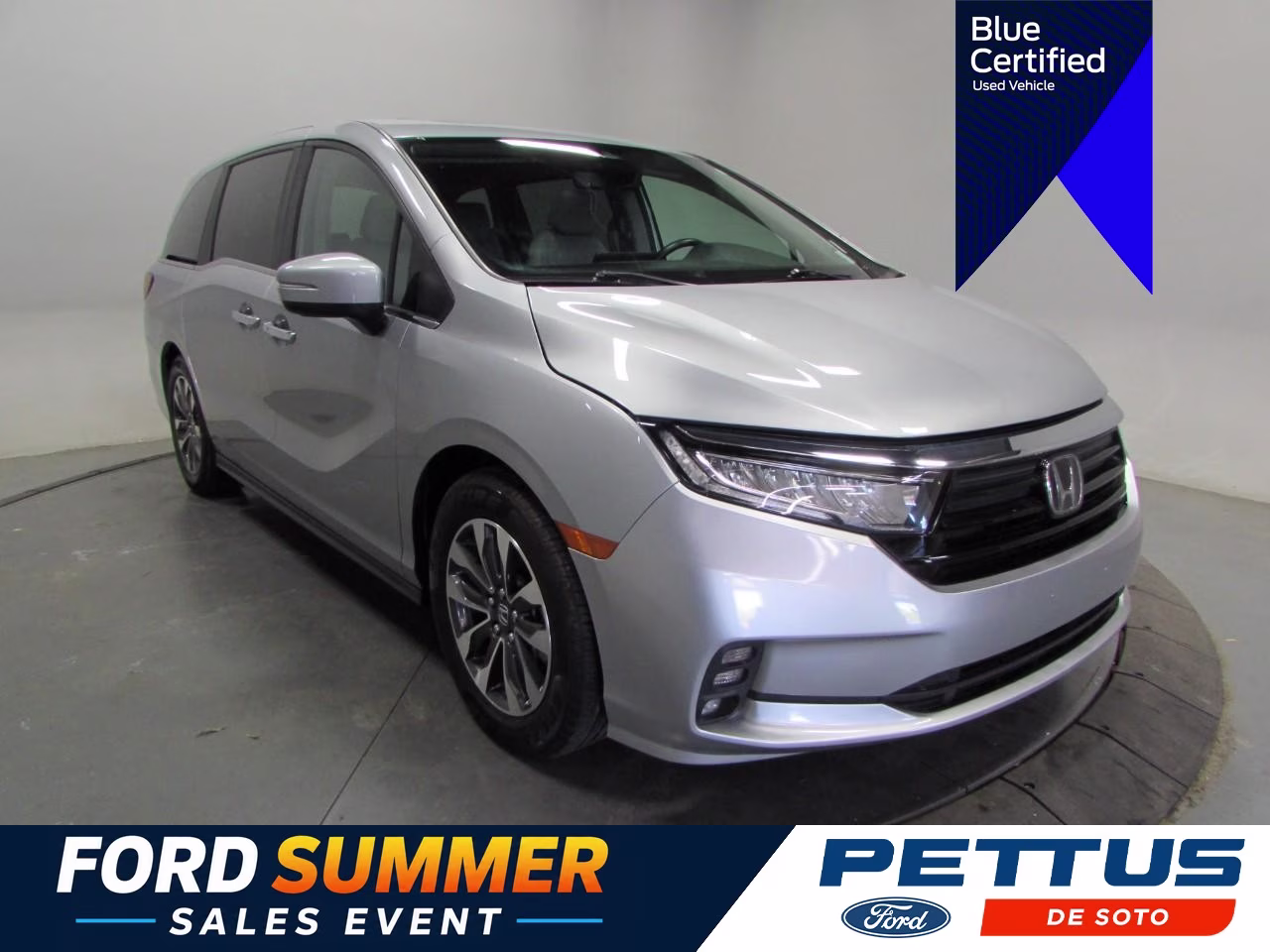 2024 Lunar Silver Metallic Honda Odyssey EX-L FWD Van