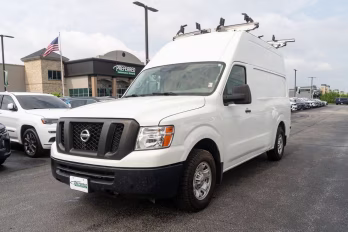 2021 Glacier White Nissan NV2500 HD SV RWD Van
