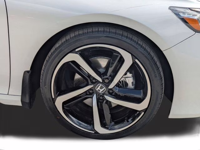2020 White Honda Accord Sport 2.0T FWD Sedan