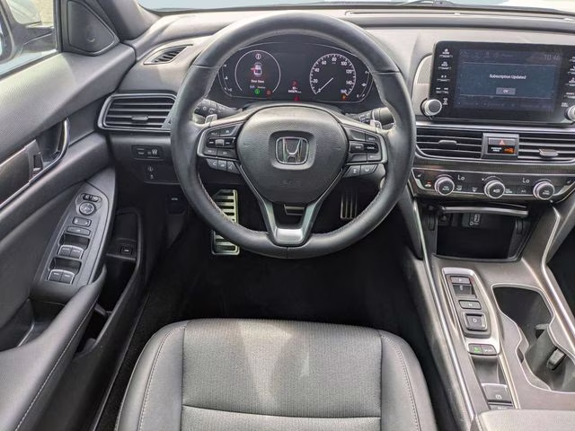 2020 White Honda Accord Sport 2.0T FWD Sedan