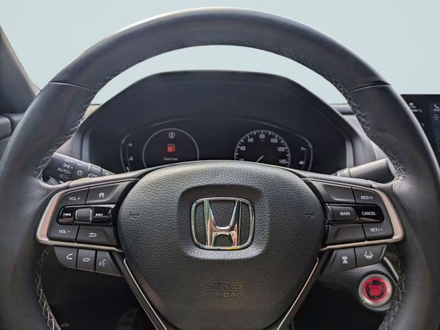 2020 White Honda Accord Sport 2.0T FWD Sedan