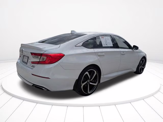 2020 White Honda Accord Sport 2.0T FWD Sedan