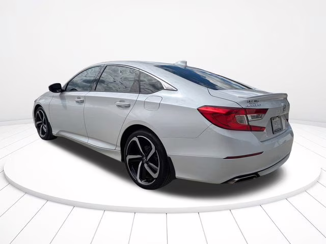 2020 White Honda Accord Sport 2.0T FWD Sedan