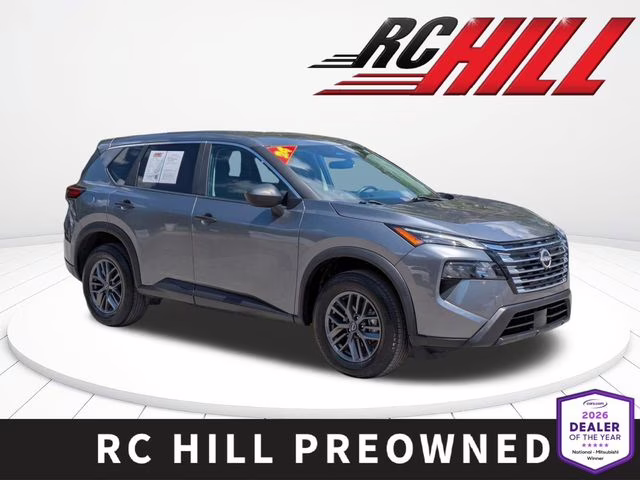 2024 Gun Metallic Nissan Rogue S FWD SUV