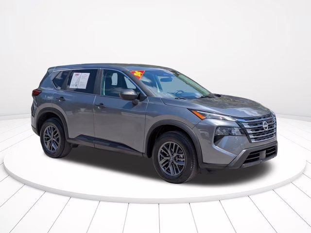 2024 Gun Metallic Nissan Rogue S FWD SUV