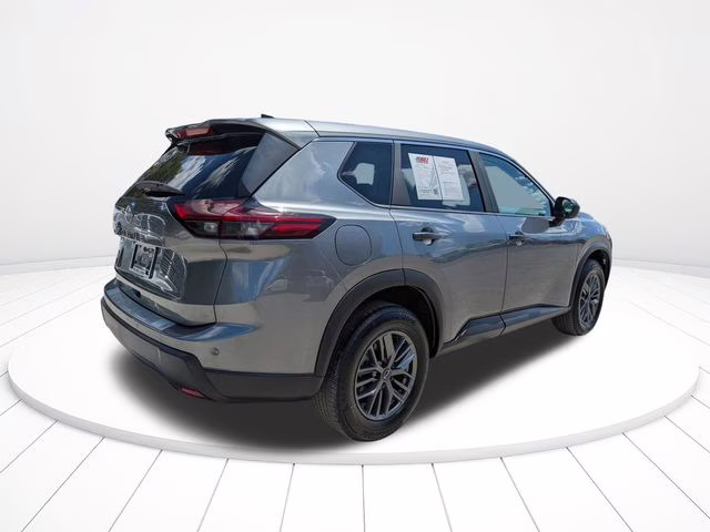 2024 Gun Metallic Nissan Rogue S FWD SUV