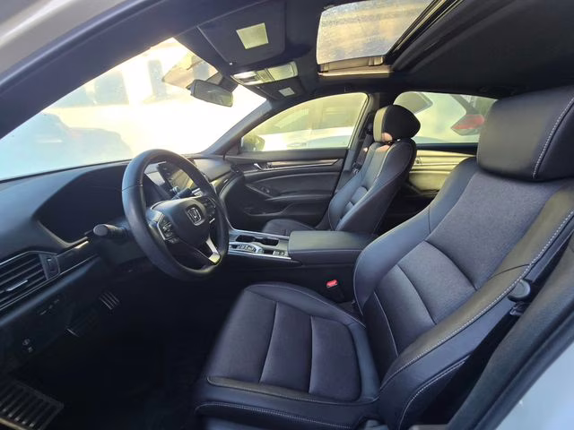 2020 White Honda Accord Sport 2.0T FWD Sedan