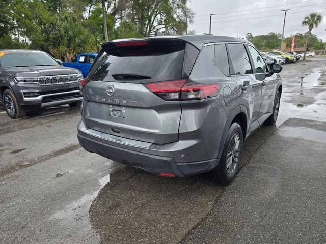 2024 Gun Metallic Nissan Rogue S FWD SUV