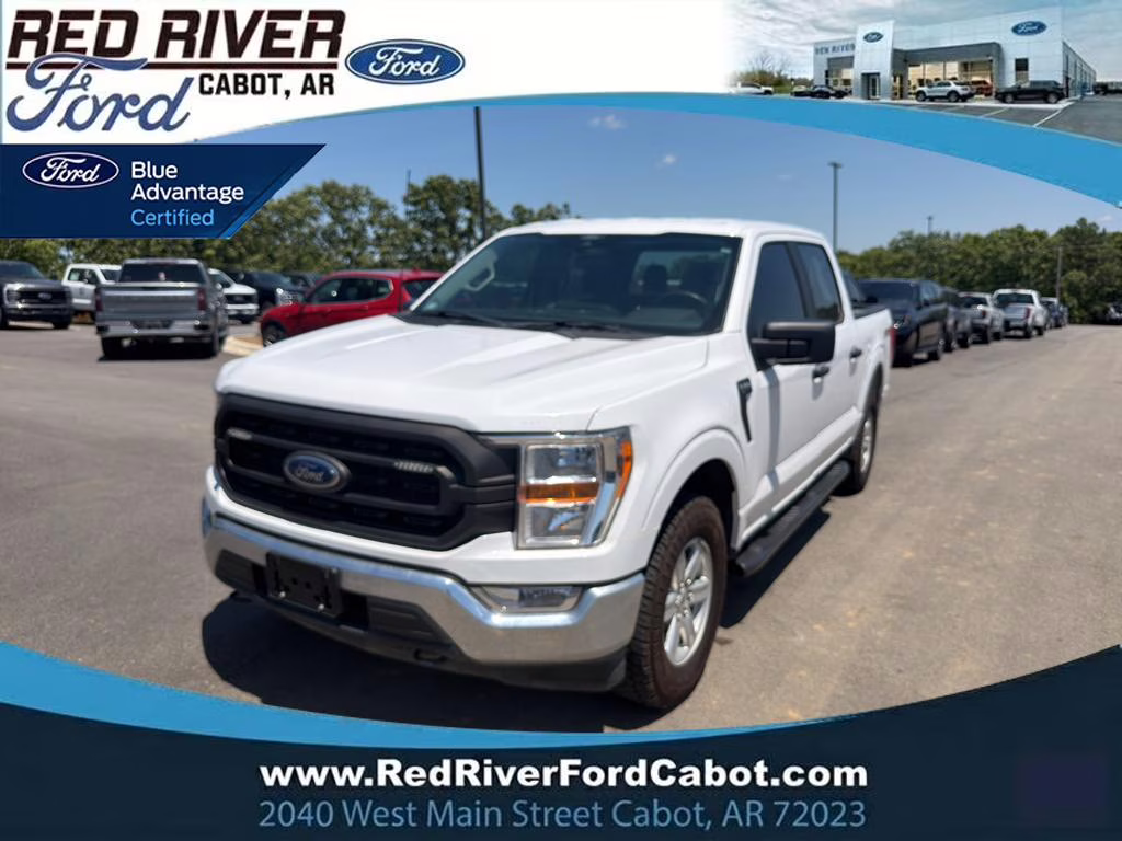 2022 Oxford White Ford F-150 XL 4X4 Truck