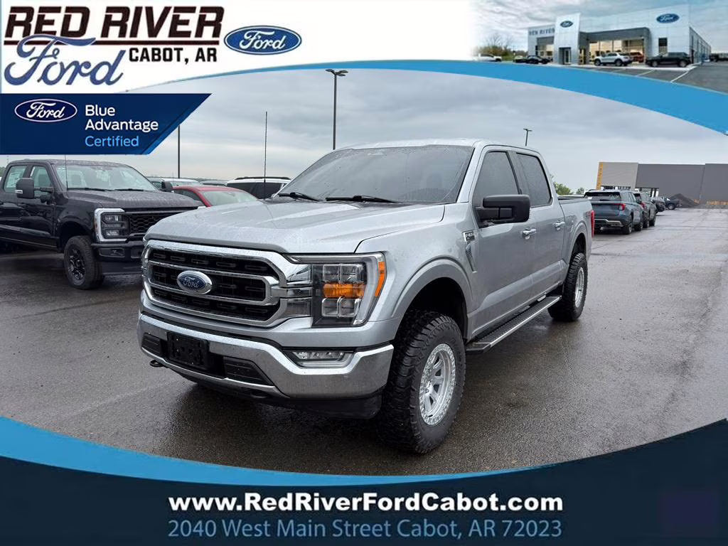 2022 ICONIC SILVER METALLIC Ford F-150 XLT 4X4 Truck