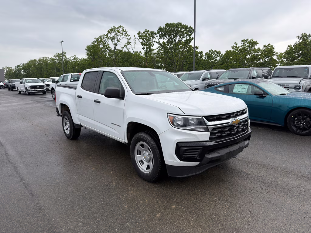 2022 Summit White Chevrolet Colorado 2WD Work Truck RWD Truck