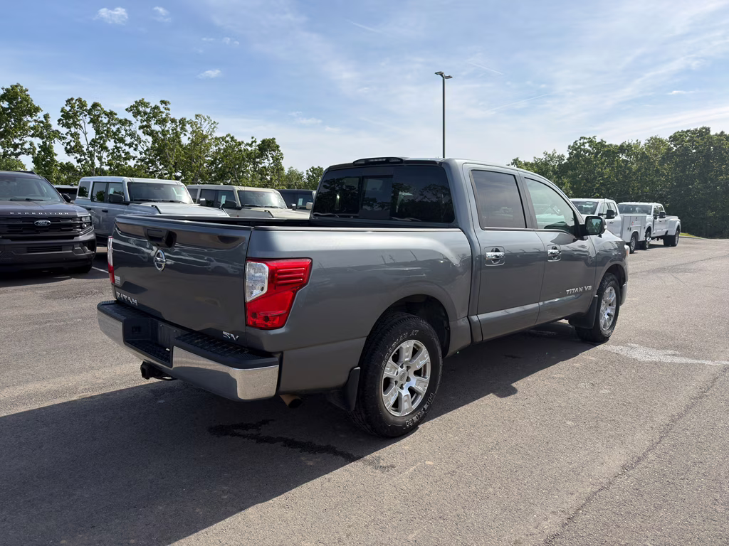 2018 Gun Metallic Nissan Titan SV RWD Truck