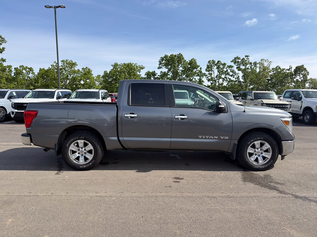 2018 Gun Metallic Nissan Titan SV RWD Truck