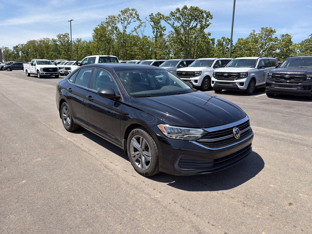 2024 Deep Black Pearl Volkswagen Jetta SE FWD Sedan