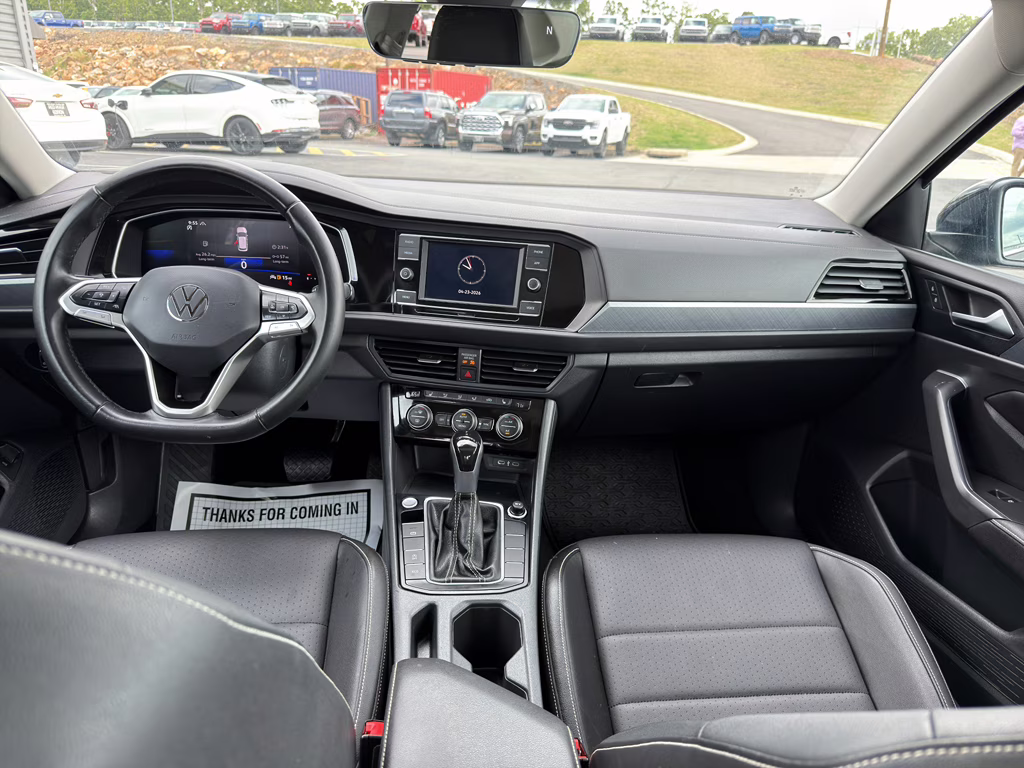 2024 Deep Black Pearl Volkswagen Jetta SE FWD Sedan