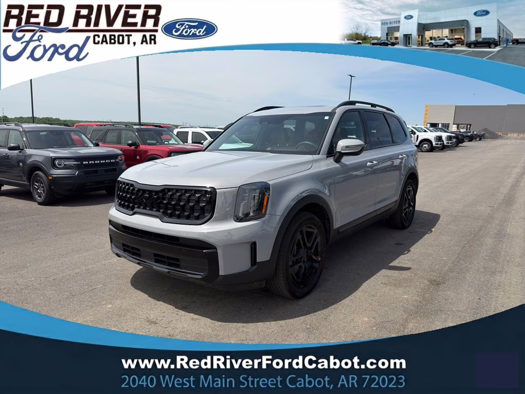 2025 Wolf Gray Kia Telluride EX X-Line AWD SUV