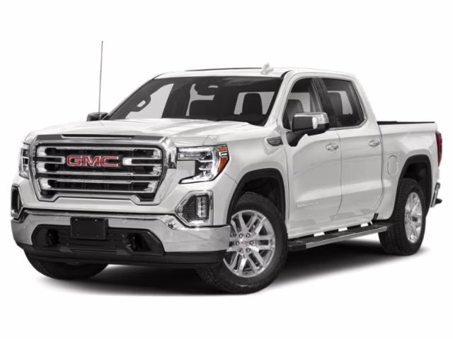2021 Summit White GMC Sierra 1500 SLT 4X4 Truck
