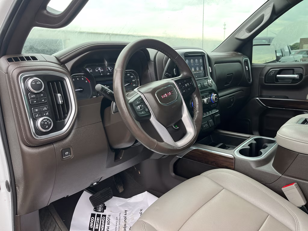 2021 Summit White GMC Sierra SLT 4X4 Truck