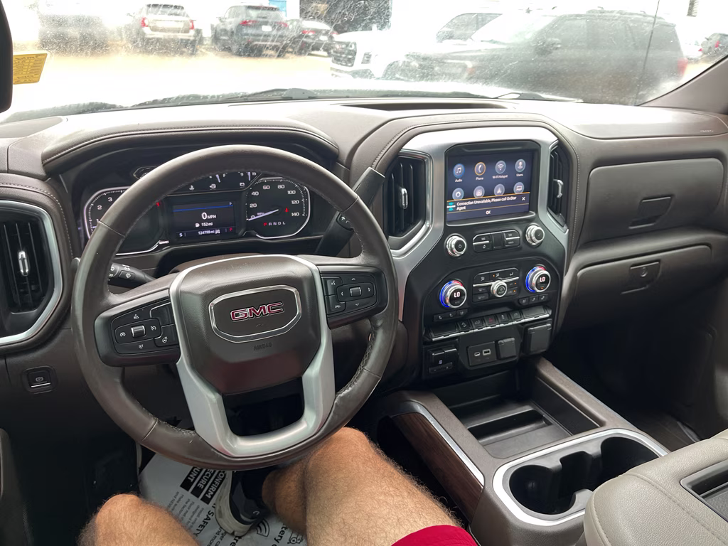 2021 Summit White GMC Sierra SLT 4X4 Truck