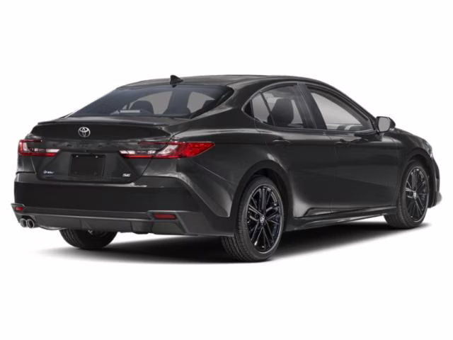 2025 Midnight Black Metallic Toyota Camry SE FWD Sedan