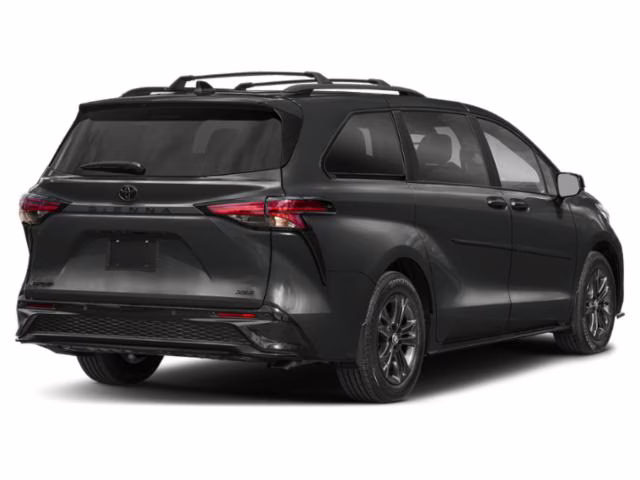 2026 Midnight Black Metallic Toyota Sienna XSE FWD Van