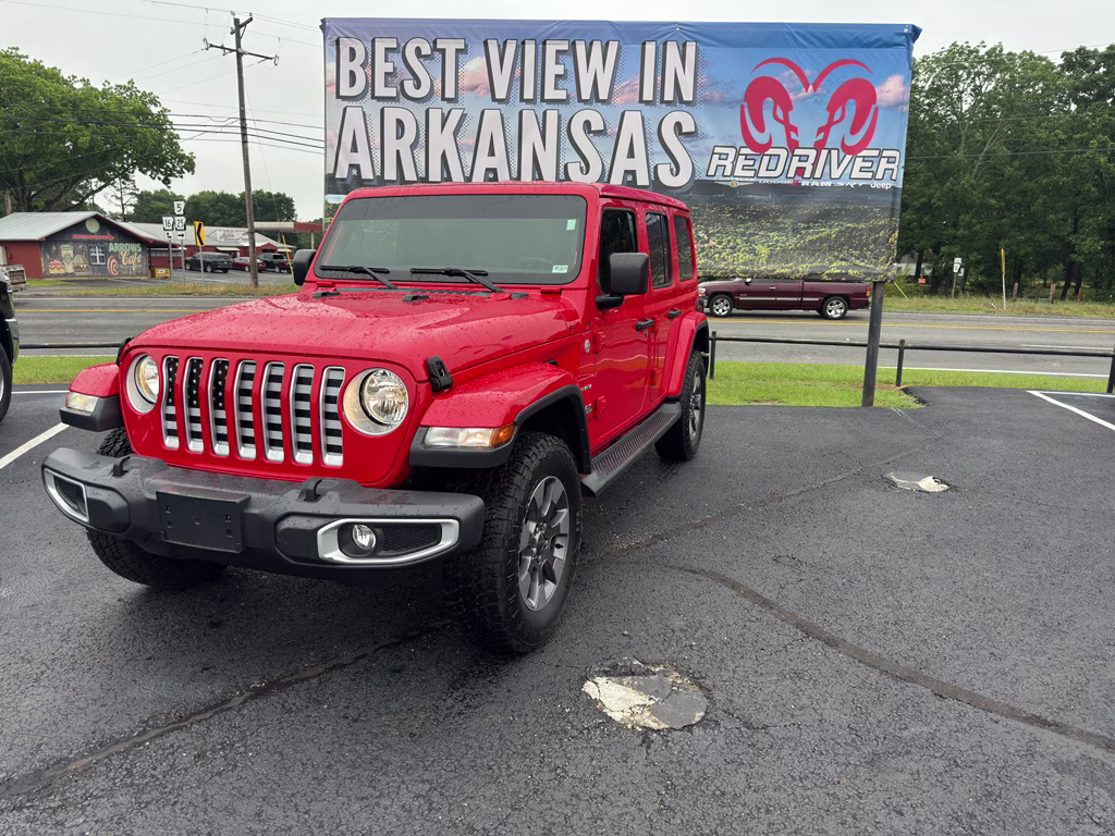 2019 Firecracker Red Jeep Wrangler Sahara 4X4 SUV