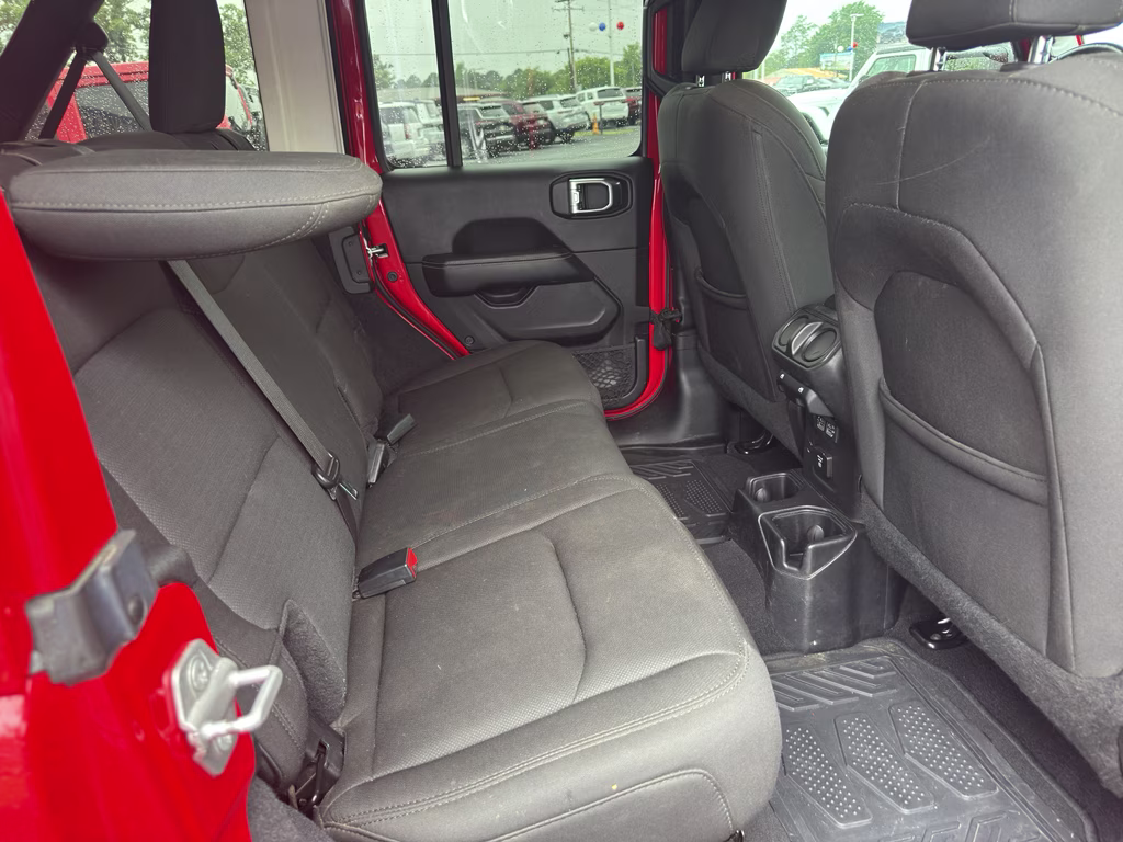 2019 Firecracker Red Jeep Wrangler Sahara 4X4 SUV