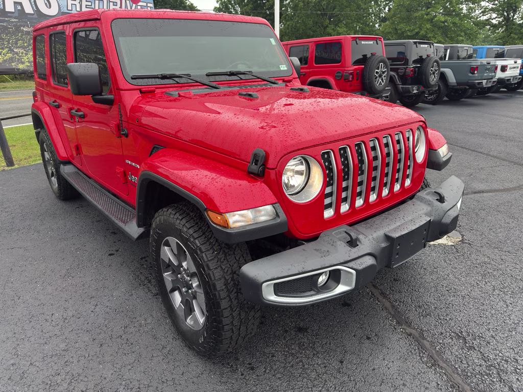 2019 Firecracker Red Jeep Wrangler Sahara 4X4 SUV