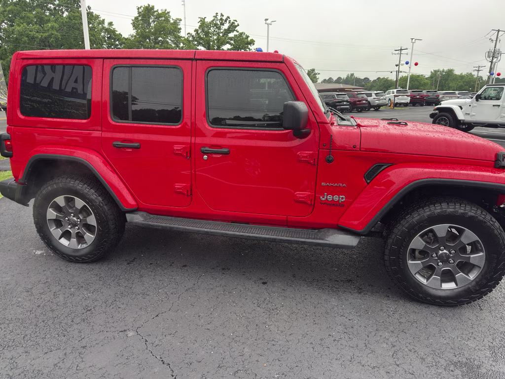 2019 Firecracker Red Jeep Wrangler Sahara 4X4 SUV