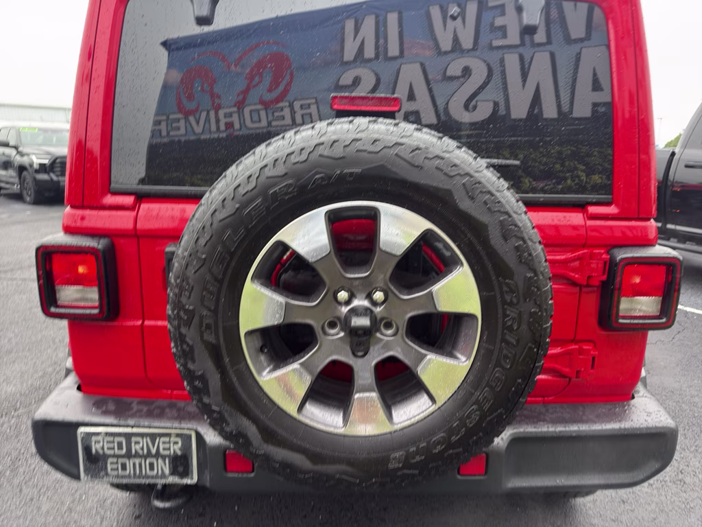 2019 Firecracker Red Jeep Wrangler Sahara 4X4 SUV