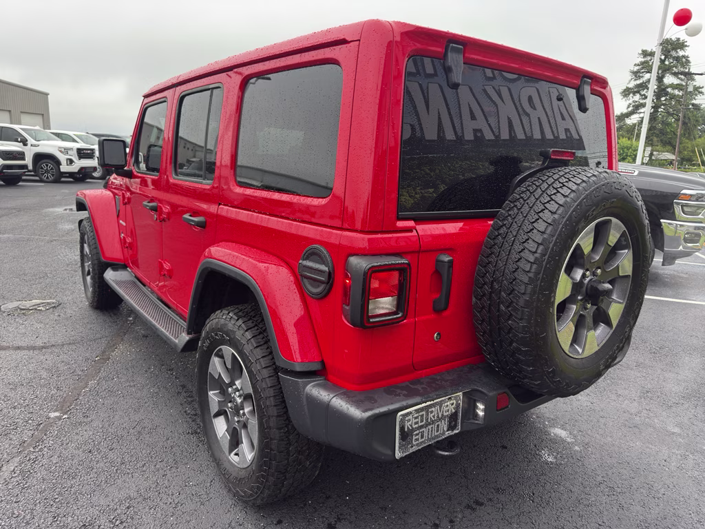 2019 Firecracker Red Jeep Wrangler Sahara 4X4 SUV