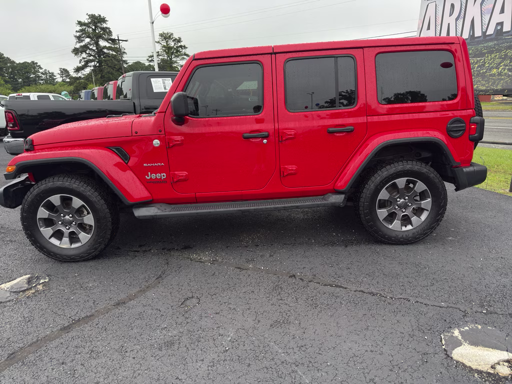 2019 Firecracker Red Jeep Wrangler Sahara 4X4 SUV