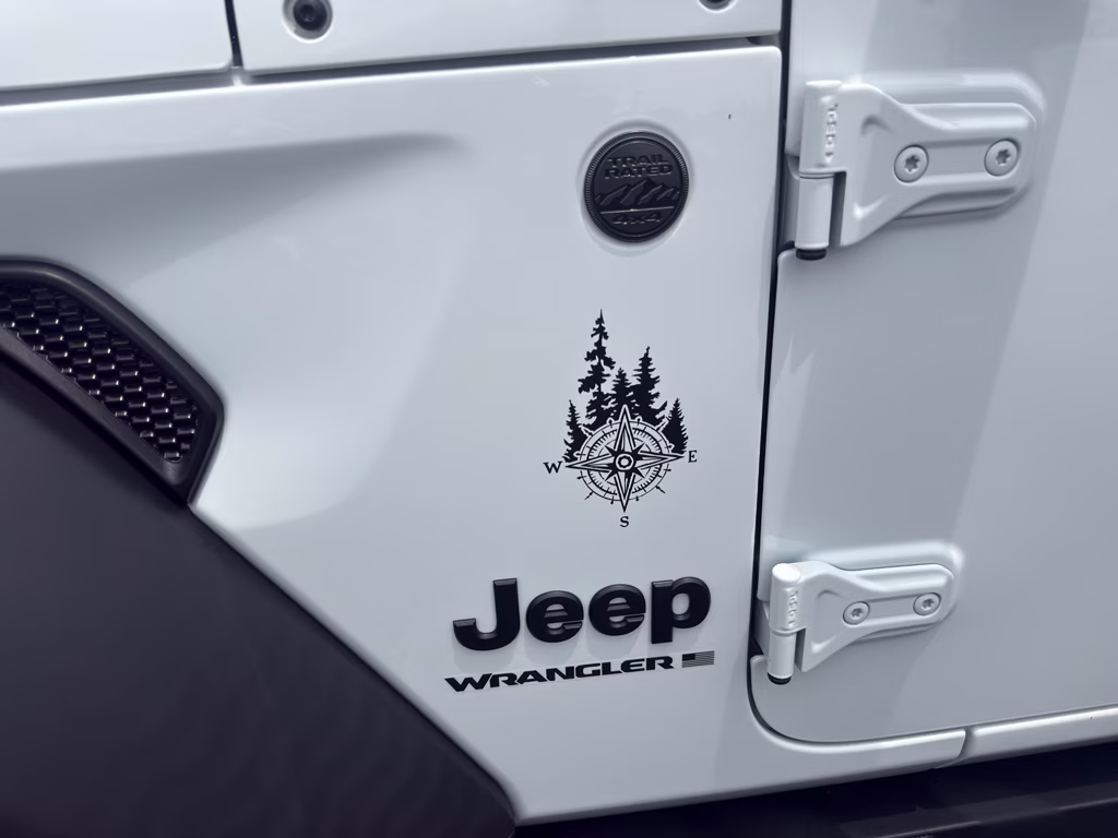 2024 Bright White Clearcoat Jeep Wrangler Willys 4X4 SUV