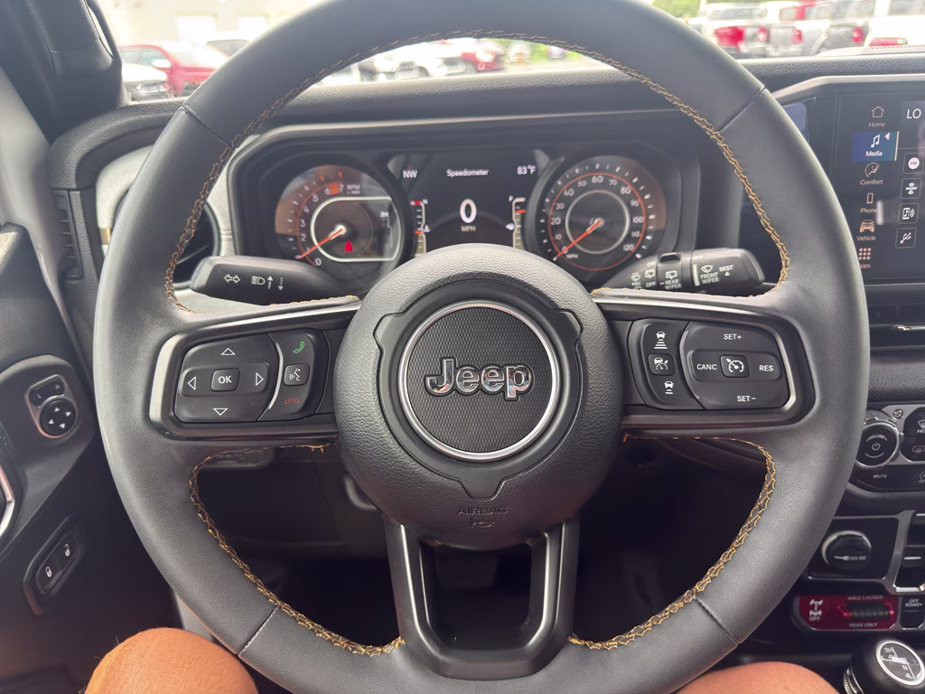 2024 Bright White Clearcoat Jeep Wrangler Willys 4X4 SUV
