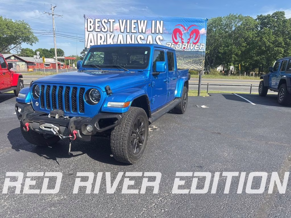 2023 Hydro Blue Pearlcoat Jeep Gladiator High Altitude 4X4 Truck