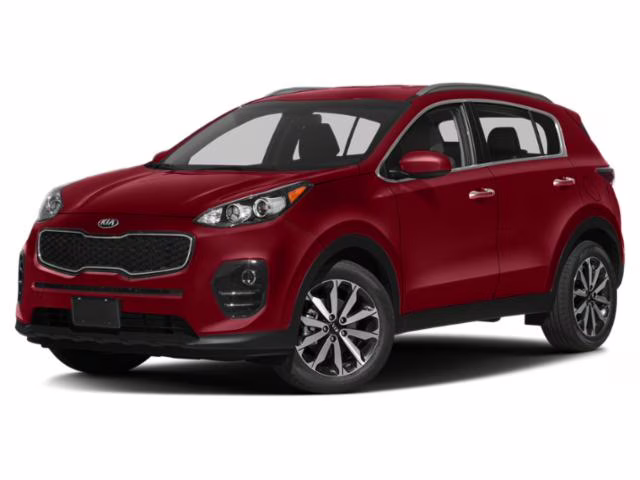 2019 Hyper Red Kia Sportage EX FWD SUV